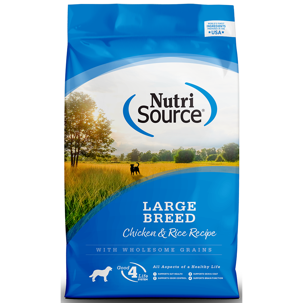 NutriSource® Large Breed Adult Chicken & Rice Recipe