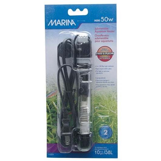 Marina® Mini Submersible Aquarium Heater - Critter Country Supply Ltd.
