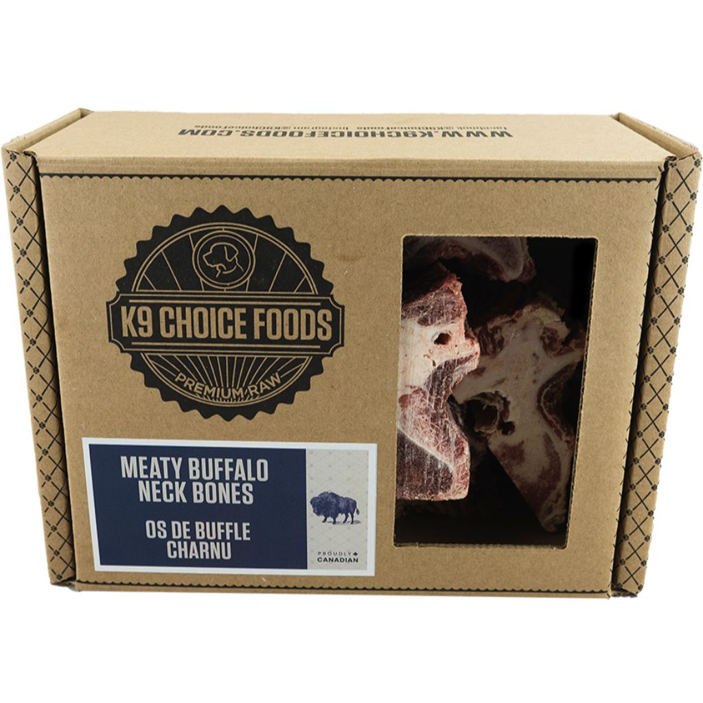 K-9 Choice Meaty Buffalo Neck Bones