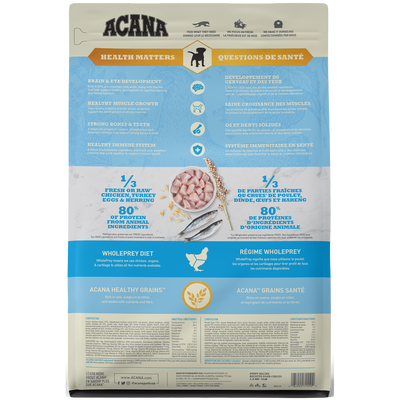 ACANA® HEALTHY GRAINS Puppy Recipe