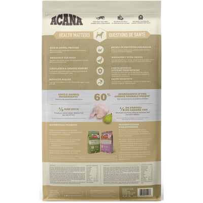 ACANA® SINGLES Duck with Pear Recipe