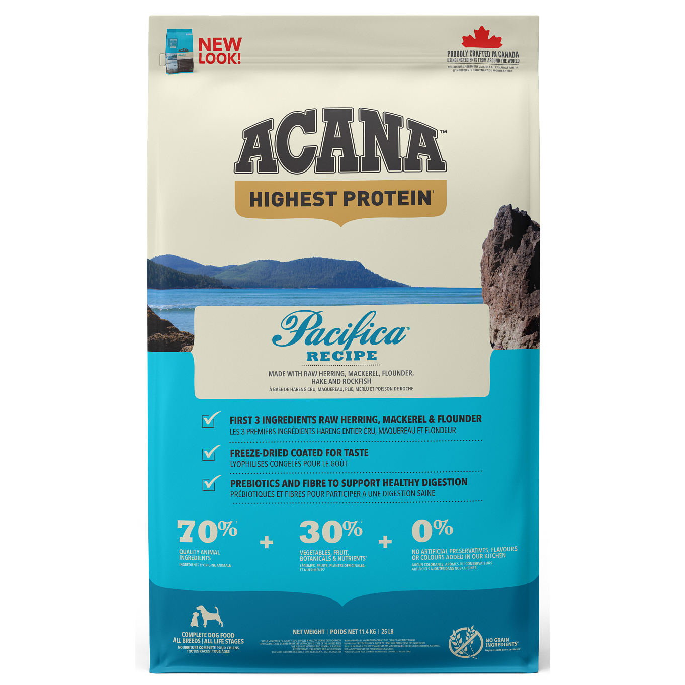 ACANA® HIGHEST PROTEIN Pacifica Recipe