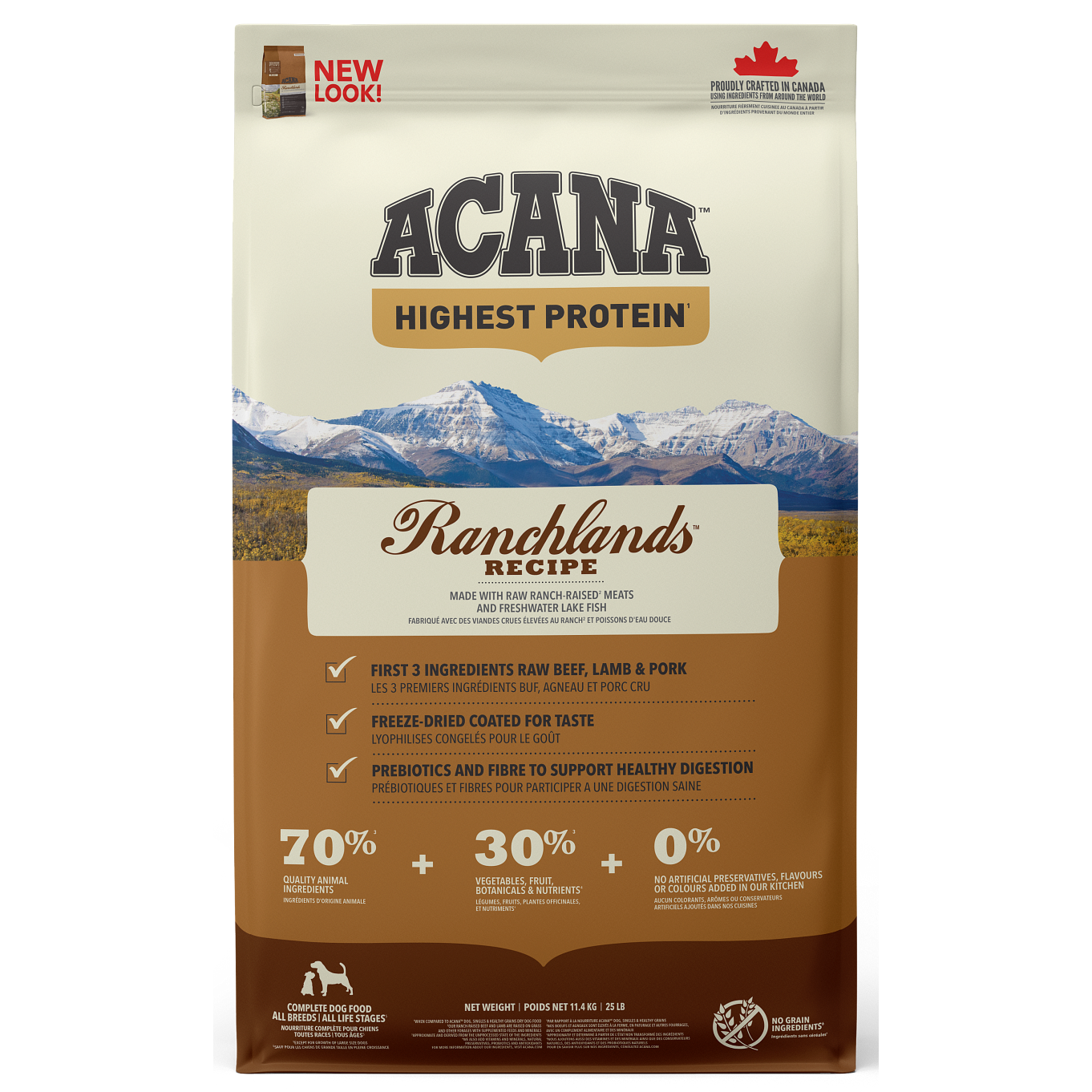 ACANA® HIGHEST PROTEIN Ranchlands Recipe