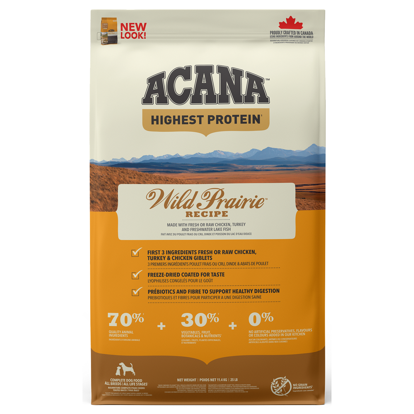 ACANA® HIGHEST PROTEIN Wild Prairie Recipe