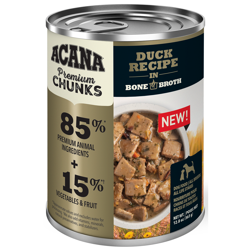 ACANA® Premium Chunks Wet Dog Food Recipes