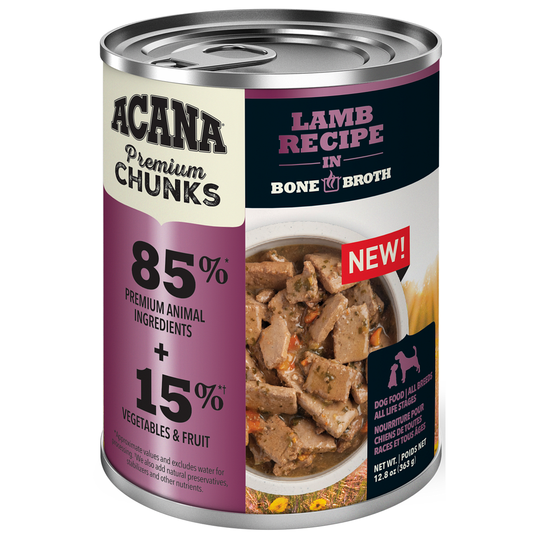 ACANA® Premium Chunks Wet Dog Food Recipes
