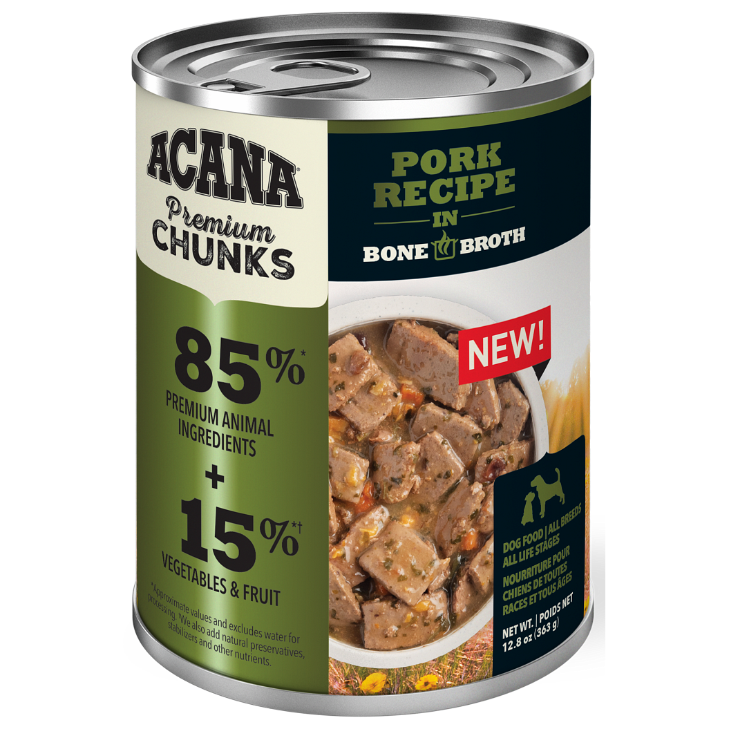 ACANA® Premium Chunks Wet Dog Food Recipes