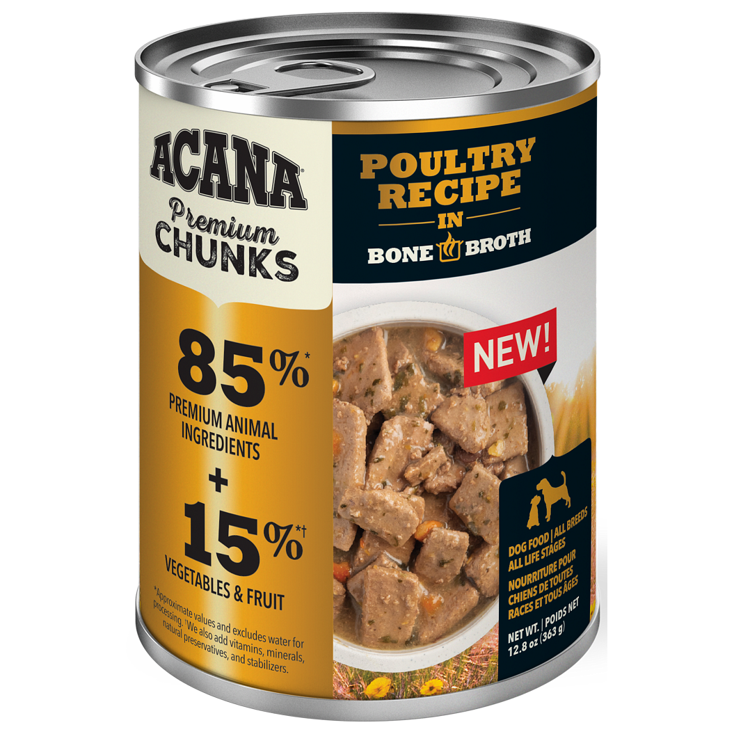 ACANA® Premium Chunks Wet Dog Food Recipes