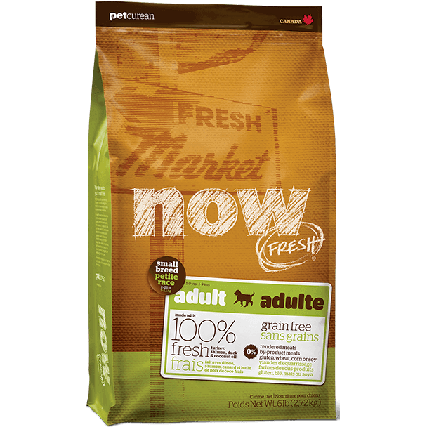 Now Fresh® GRAIN FREE Small Breed Adult Recipe 6lb - Critter Country Supply Ltd.