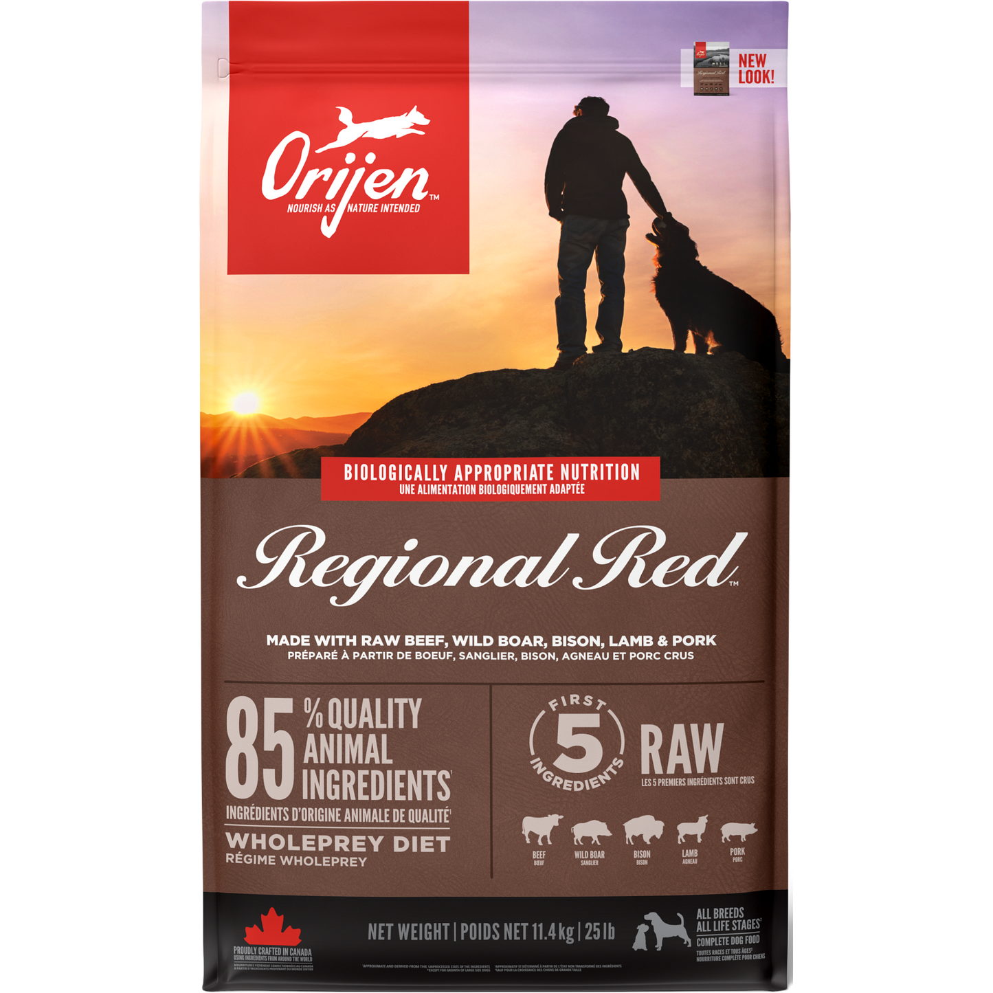 Orijen® REGIONAL RED Biologically Appropriate™ Dog Food