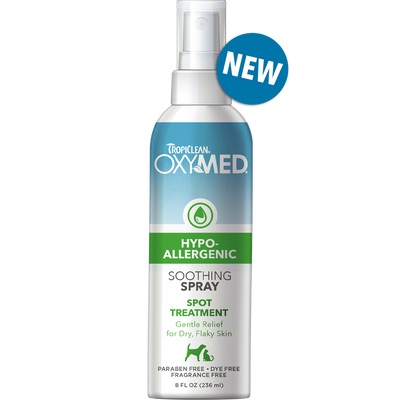 TropiClean® OxyMed® Hypo-Allergenic Pet Soothing Spray