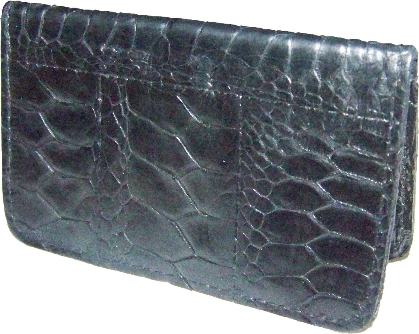 Black Turkey Leg Leather Card Holder - Critter Country Supply Ltd.