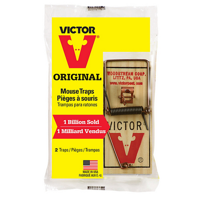 Victor® Metal Pedal Mouse Traps 2PK - Critter Country Supply Ltd.