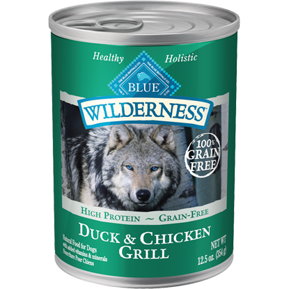 BLUE™ Wilderness® Canned Natural Wet Dog Food 12.5oz - Critter Country Supply Ltd.