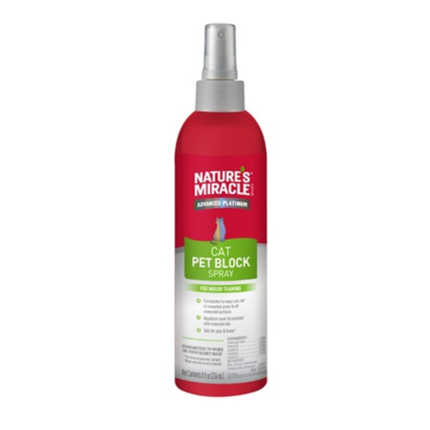 Nature's Miracle® Advanced Platinum Cat Pet Block Repellent Spray