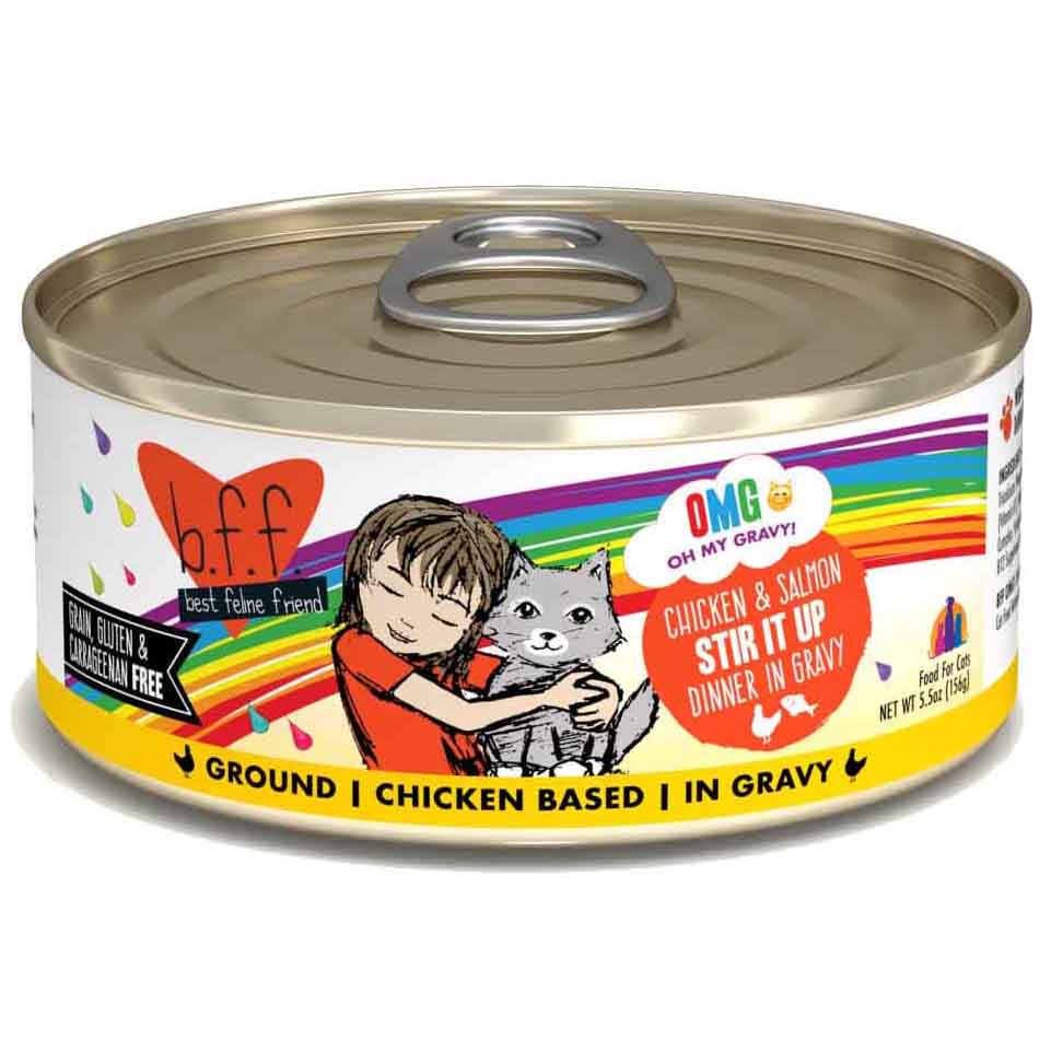 B.F.F. OMG! (Oh My Gravy!) GRAIN & GLUTEN FREE Wet Cat Food