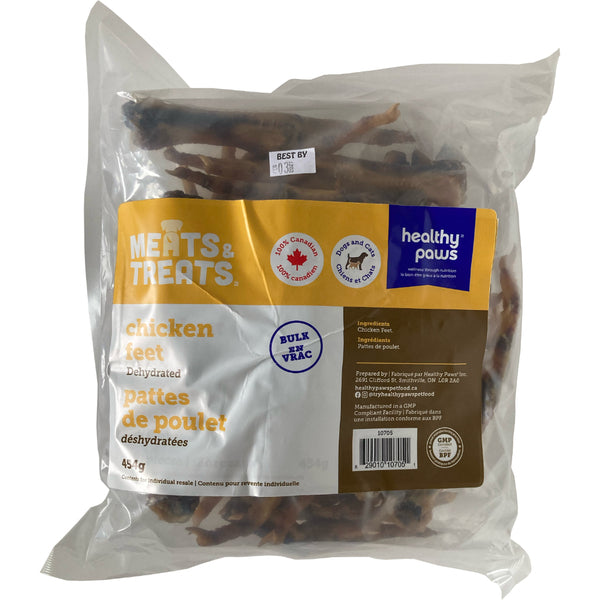 Healthy Paws® Meats & Treats Dehydrated Chicken Feet
