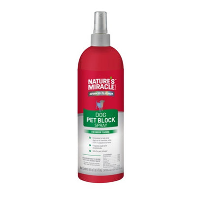 Nature's Miracle® Advanced Platinum Dog Pet Block Repellent Spray