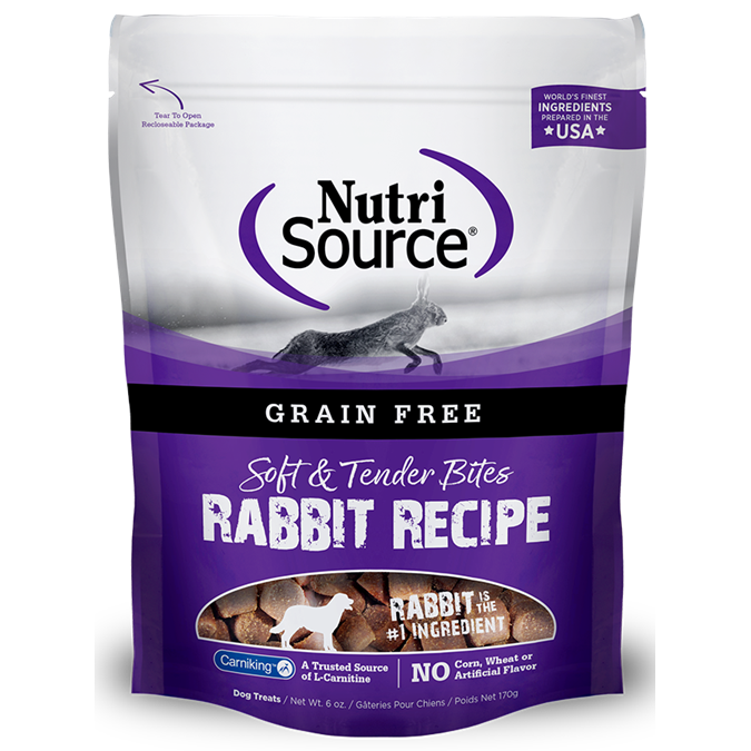 NutriSource® GRAIN FREE Soft & Tender Bites Dog Treats