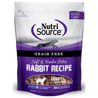 NutriSource® GRAIN FREE Soft & Tender Bites Dog Treats