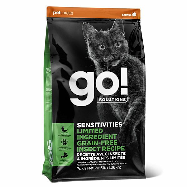 Go! Solutions™ SENSITIVITIES™ Limited Ingredient GRAIN-FREE Insect Recipe