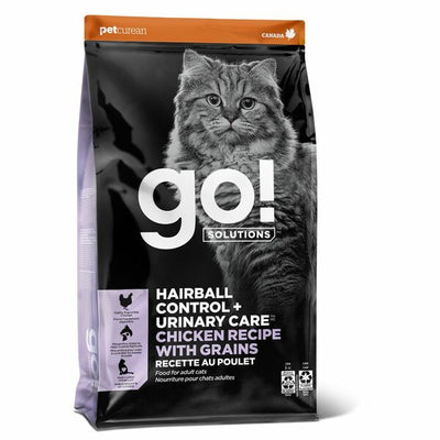 Go! Solutions™ HAIRBALL CONTROL + URINARY CARE™ Chicken Recipe with Grains