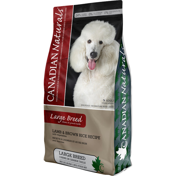 Canadian Naturals™ Large Breed Lamb & Brown Rice Recipe