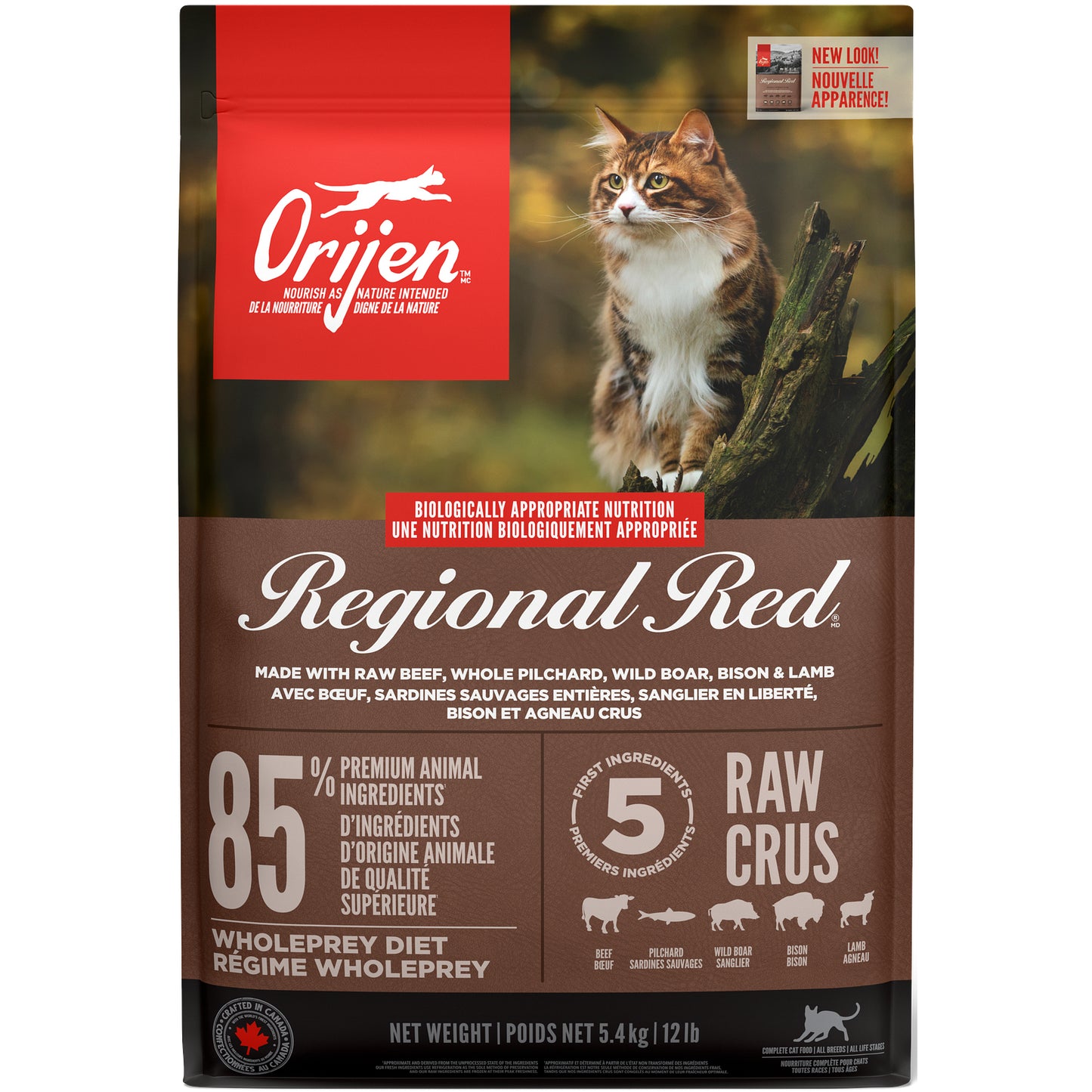 Orijen® REGIONAL RED Biologically Appropriate™ Cat Food