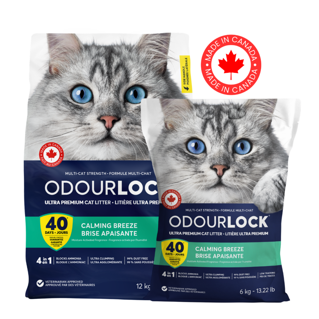 OdourLock® Calming Breeze Scented Clumping Cat Litter