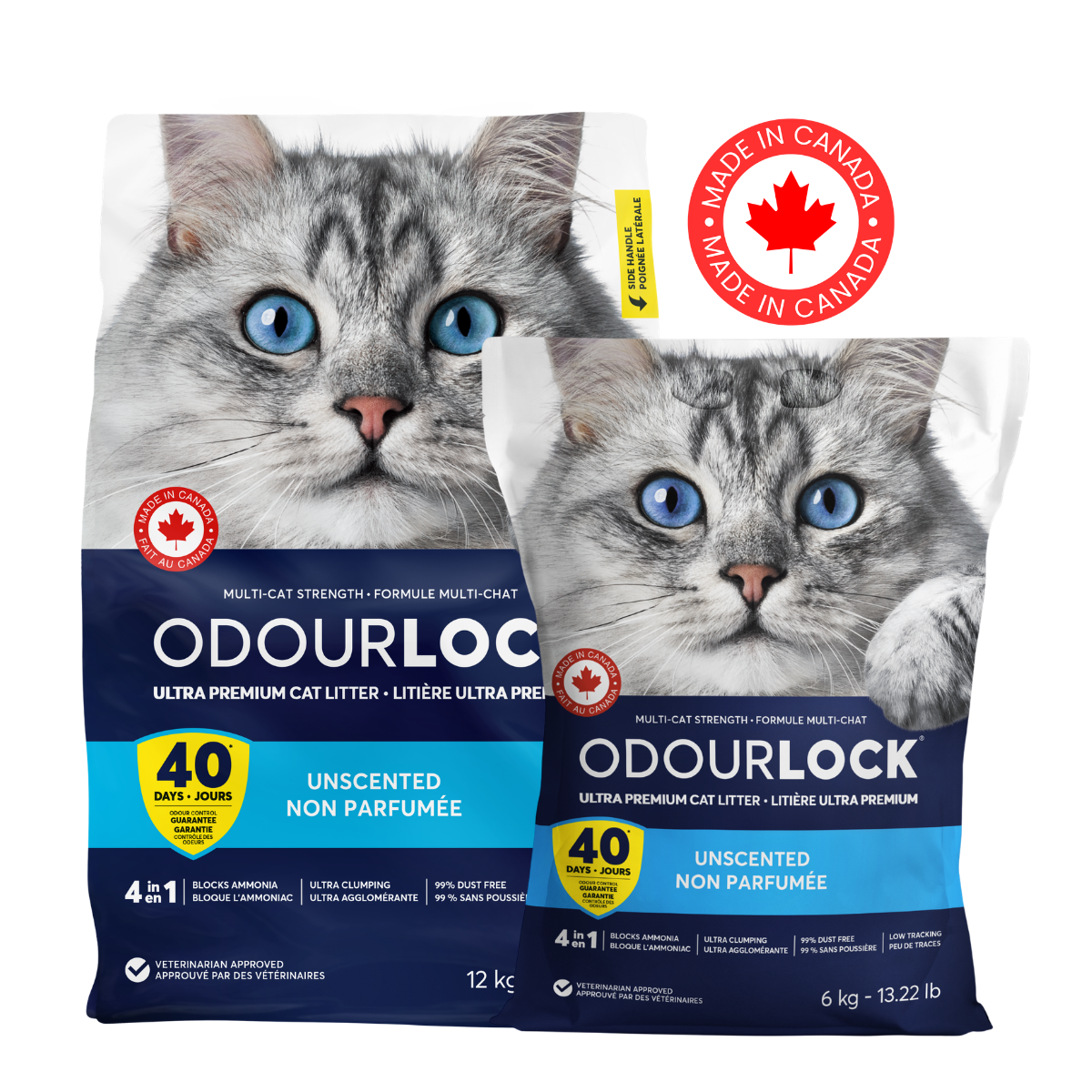 OdourLock® Unscented Clumping Cat Litter