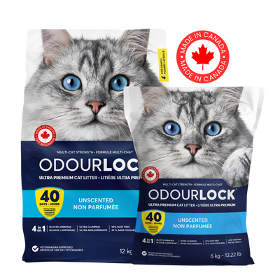 OdourLock® Unscented Clumping Cat Litter