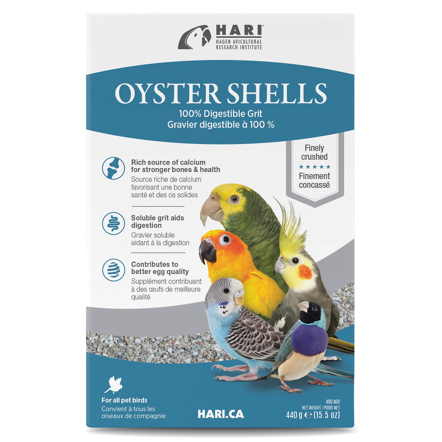 HARI® Oyster Shells for Pet Birds