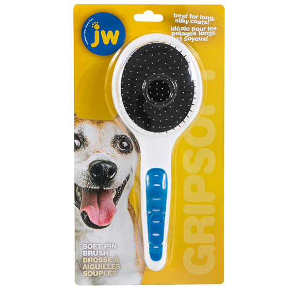 JW® Grip Soft® Pin Brush Large