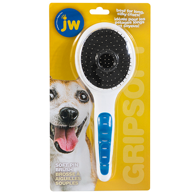 JW® Grip Soft® Pin Brush Large