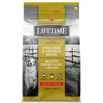 Lifetime® Pork Meal & Oatmeal Recipe