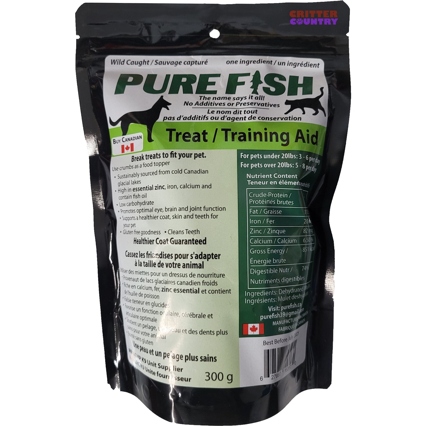 Pure Fish® Pet Food Supplement