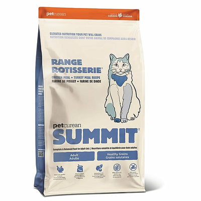 Summit™ RANGE ROTISSERIE™ Healthy Grains Chicken Meal + Turkey Meal Adult Cat Recipe