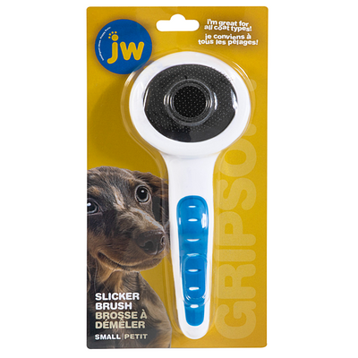 JW® Grip Soft® Small Slicker Brush