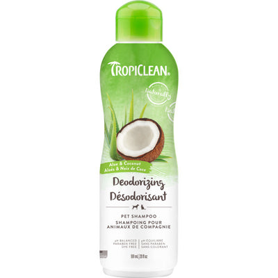 TropiClean® Aloe & Coconut (Deodorizing) Pet Shampoo