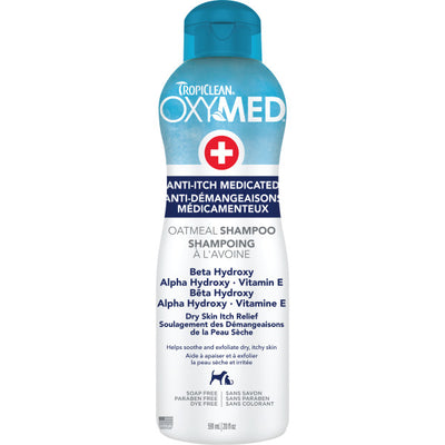 TropiClean® OxyMed® Anti-Itch Medicated Pet Shampoo
