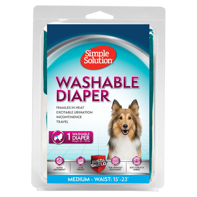 Simple Solution® Washable Female Dog Diaper