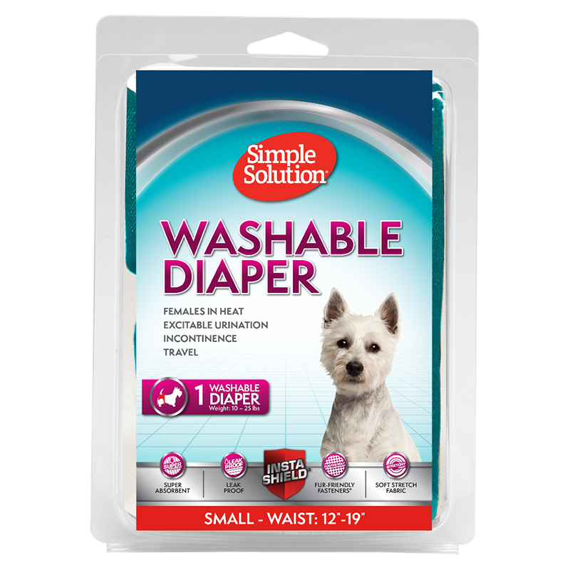 Simple Solution® Washable Female Dog Diaper