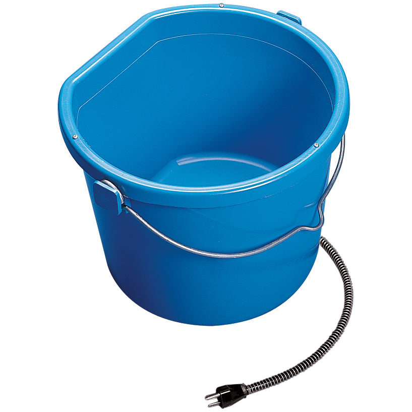 API 20 Quart (5 Gallon) Heated Flat Back Bucket - Critter Country Supply Ltd.