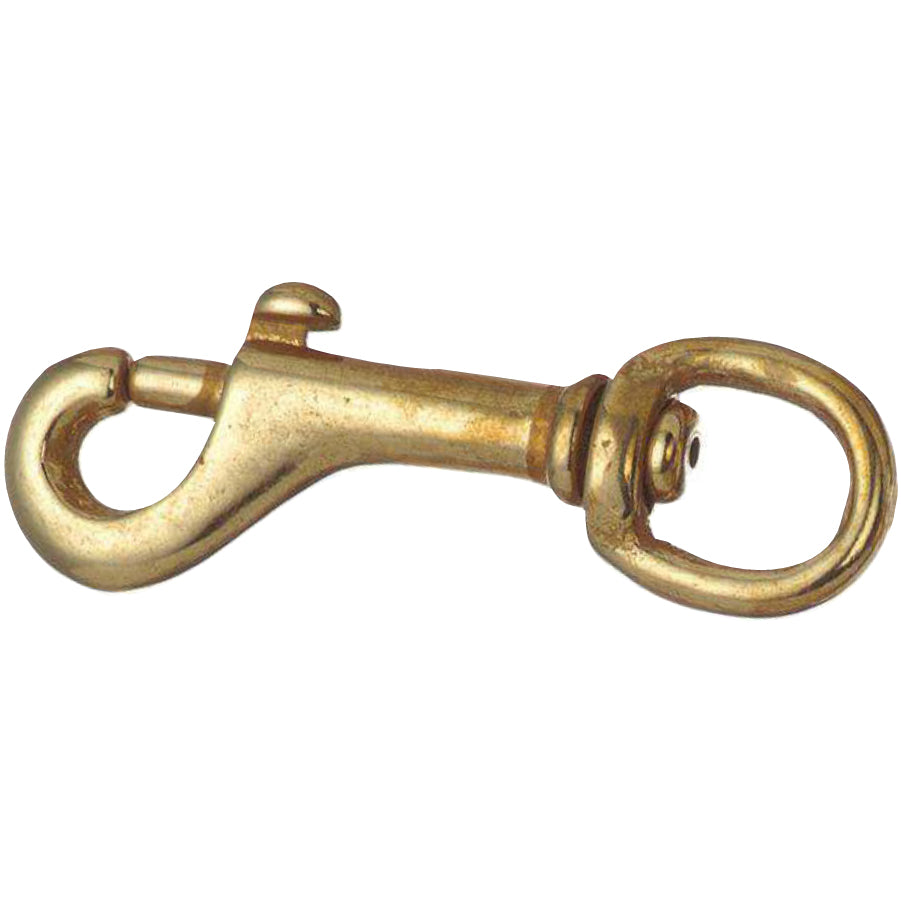 Western Rawhide Bolt Snap: 3-1/8" Solid Bronze Heavy Weight Bolt Snap - Critter Country Supply Ltd.
