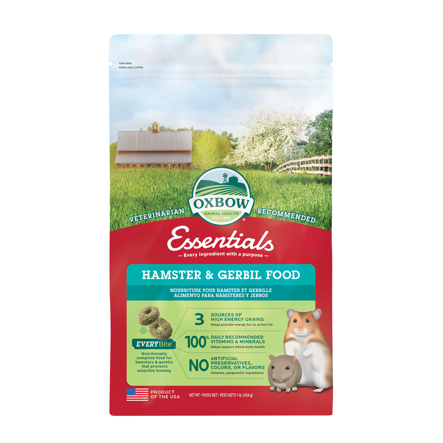Oxbow® Essentials - Hamster & Gerbil Food
