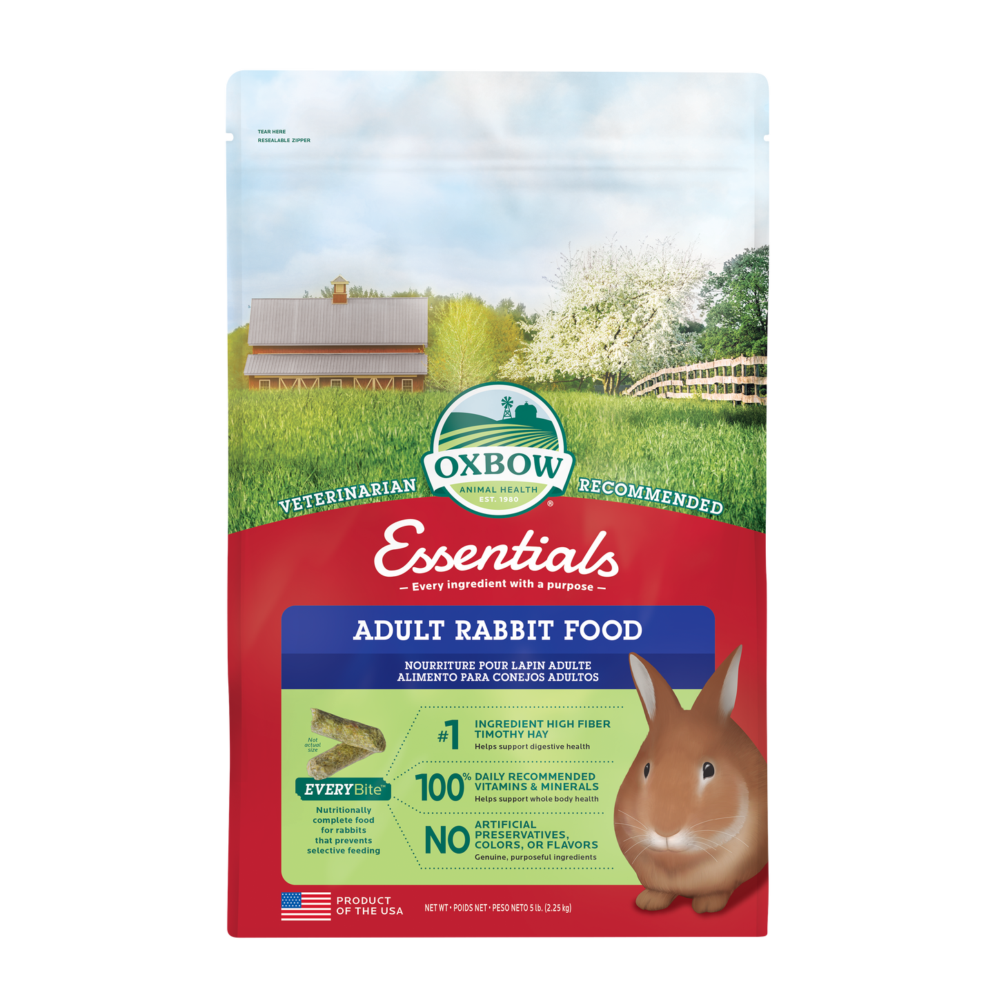 Oxbow® Essentials - Adult Rabbit Food