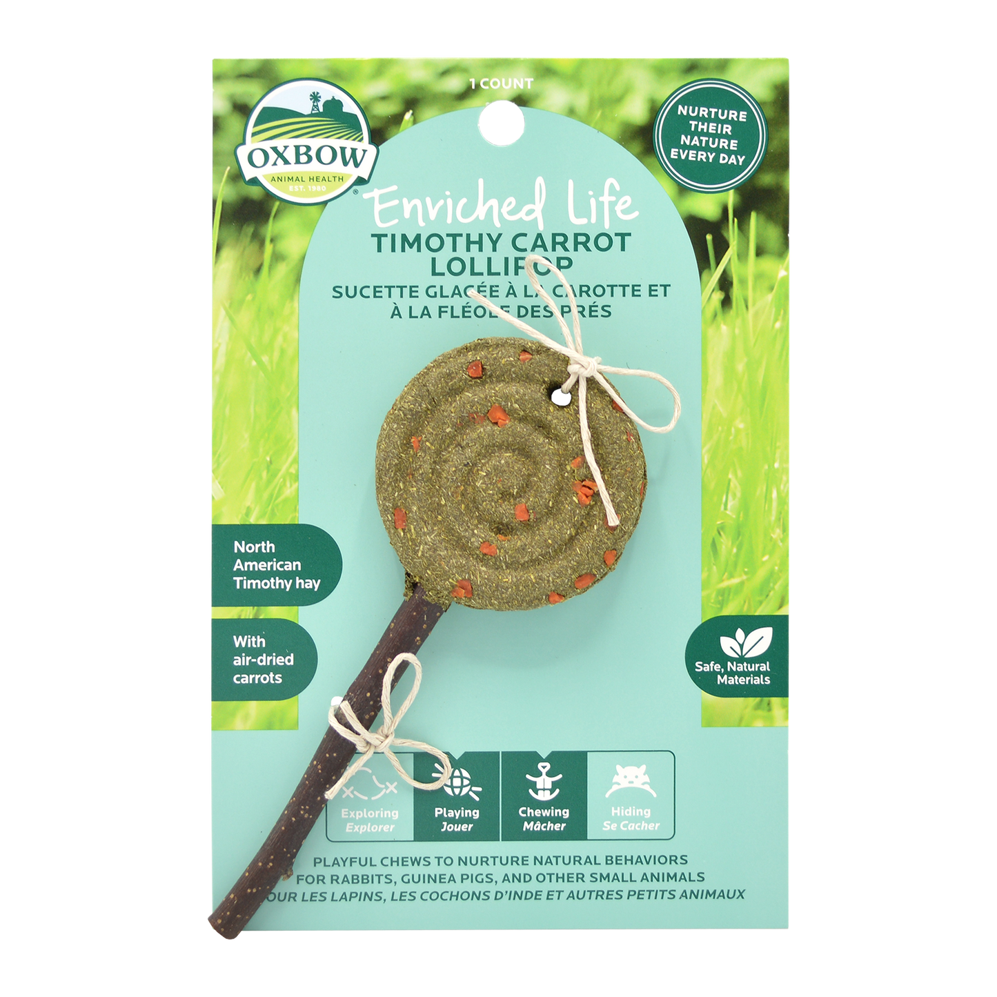 Oxbow® Enriched Life - Timothy Carrot Lollipop