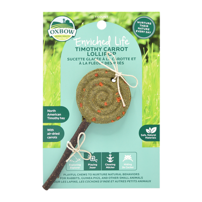 Oxbow® Enriched Life - Timothy Carrot Lollipop