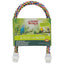 Living World® Multi-Coloured Cotton Bird Perch - Critter Country Supply Ltd.