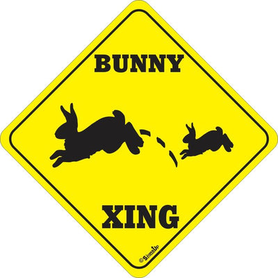 Xing Sign - Bunny - Critter Country Supply Ltd.